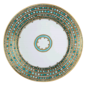 Haviland Parlon  Syracuse Turquoise Dessert Plate