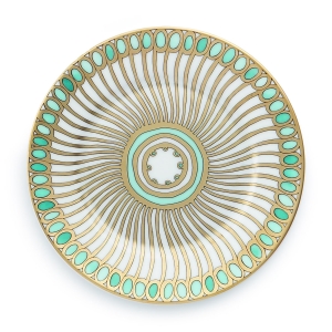 Haviland Parlon  Syracuse Turquoise Bread and Butter Plate