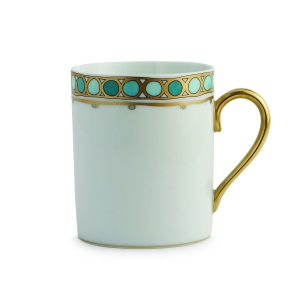 Haviland Parlon  Syracuse Turquoise Mug