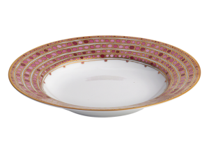 Haviland Parlon  Syracuse Rose Rim Soup Plate