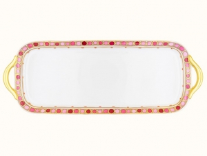 Haviland Parlon  Syracuse Rose Rectangular Sandwich Tray