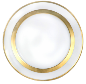 Haviland Parlon  William Gold Presentation Plate