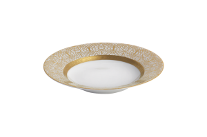 Haviland Parlon  Farahnaz White Rim Soup Plate