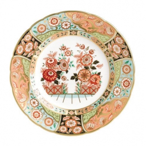 Royal Crown Derby Imari Accents Regency Flowers Accent Plate