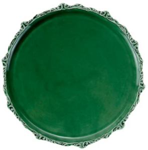Arte Italica Imperial Italian Green Dinner Plate - 11"
