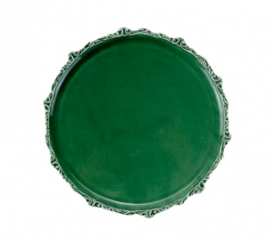 Arte Italica Imperial Italian Green Bread/Canape Plate - 6"