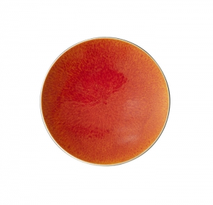 Jars Tourron Orange Canape Plate - 5.5"