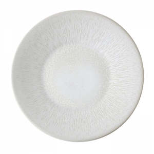 Jars Vuelta Perle/White Presentation Plate - 11.4"