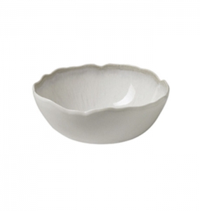 Jars Plume Perle/White Fruit Bowl - 6.3"