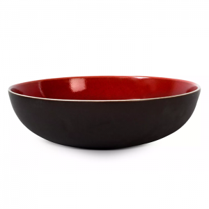 Jars Tourron Orange Large Serving Bowl - 12.9"