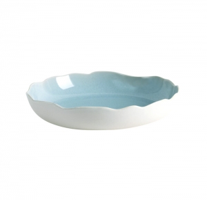 Jars Plume Atoll/Blue Deep Dish - 10.8"