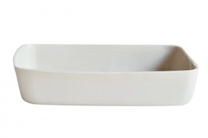 Jars Cantine Craie/White Platter/Rectangular Dish - 16"