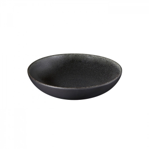Jars Tourron Celeste/Black Deep Pasta Plate - 9.06"