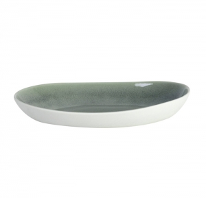 Jars Maguelone Cachemire/Grey Platter/ Oval Dish - 8.3"
