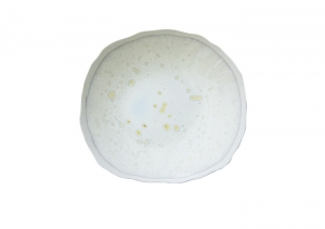 Jars Plume Nacre/White Dessert/Plate - 8.1"