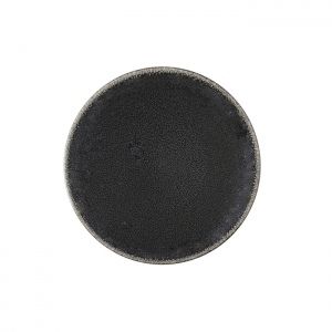 Jars Tourron Celeste/Black Bread + Butter Plate - 6.69"