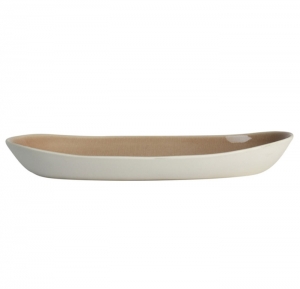 Jars Maguelone Tamaris/Pink Serving Tray/Long Dish - 7"