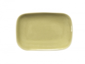 Jars Maguelone Genet/Yellow Platter/Rectangular Dish - 5.5"