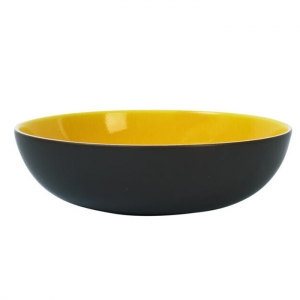 Jars Tourron Citron/Yellow Large Serving Bowl - 12.9"