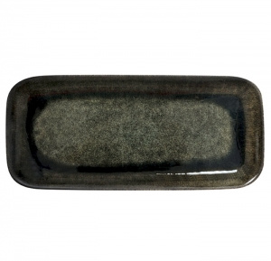 Jars Tourron Samoa/Green Platter / Cake Dish - 12.9"