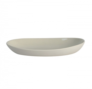Jars Maguelone Quartz/White Platter/ Oval Dish - 3"