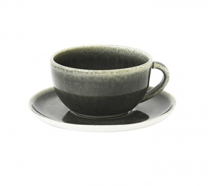 Jars Maguelone Orage Uni/Green Tea Saucer - 5.5"