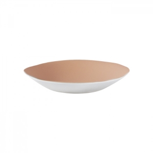 Jars Jardin De Maguelone Rhubarbe/Pink Soup Plate - 7.9"