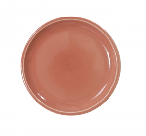 Jars Cantine Terre Cuite/Orange Dessert/Plate - 7.7"