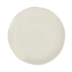 Jars Maguelone Neige Ecru/White Dinner/Plate - 10.4"