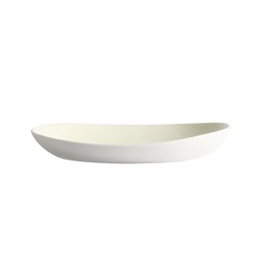 Jars Maguelone Neige Ecru/White Pasta Plate - 8.9"