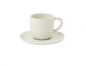 Jars Maguelone Neige Ecru/White Espresso Cup - 3 oz