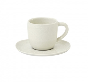 Jars Maguelone Neige Ecru/White Espresso Saucer