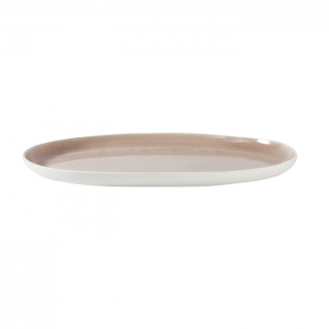 Jars Maguelone Tamaris/Pink Plater/Oval Tray  10.6"