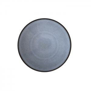 Jars Tourron Ecorce/Blue Canape Plate - 5.5"