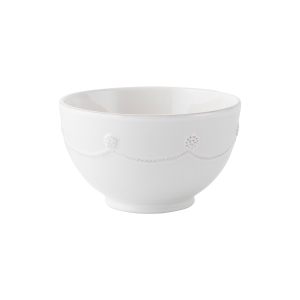 Berry and Thread Round Cereal Ice Cream Bowl by Juliska Whitewash