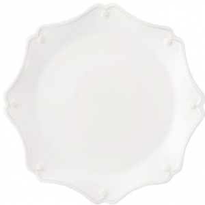 Juliska Berry & Thread Whitewash Scallop Platter/Charger - 13"