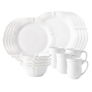 Juliska Berry & Thread Classic Whitewash 16 Piece Set