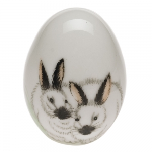 Herend Miniature Egg - Bunnies