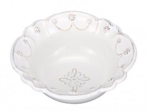 Juliska Jardins du Monde Whitewash Cereal/Ice Cream Bowl
