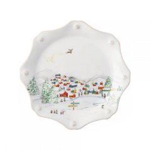 Juliska Berry &Thread North Pole Dessert/Salad Plate