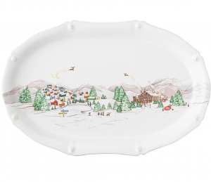 Juliska Berry & Thread North Pole Platter - 17"
