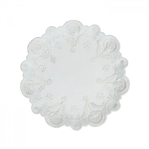 Juliska Berry & Thread Whitewash Thistle Dessert/Salad Plate - 9"
