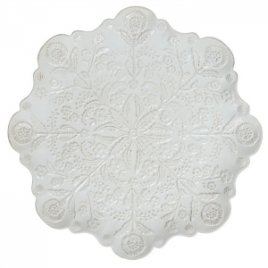 Juliska Berry & Thread Whitewash Thistle Charger/Platter - 14"