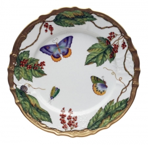 Anna Weatherley Wildberry Red Dinner Plate