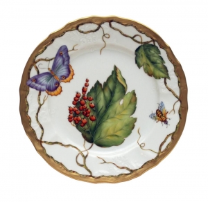 Anna Weatherley Wildberry Red Salad Plate