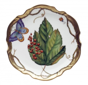 Anna Weatherley Wildberry Red Bread & Butter Plate