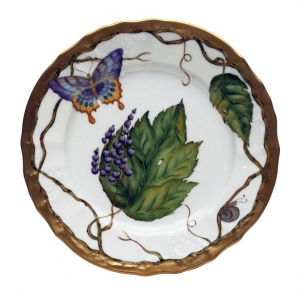 Anna Weatherley Wildberry Lavender Salad Plate