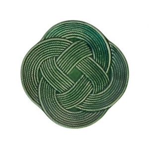 Juliska Le Panier Mystic Knot Basil Dessert/Salad Plate