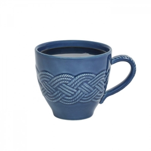 Juliska Le Panier Mystic Knot Denim Mug - 16 oz.