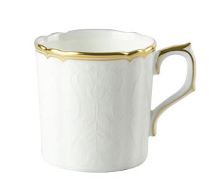 Royal Crown Derby Darley Abbey Pure Gold Coffee Cup (demitasse)